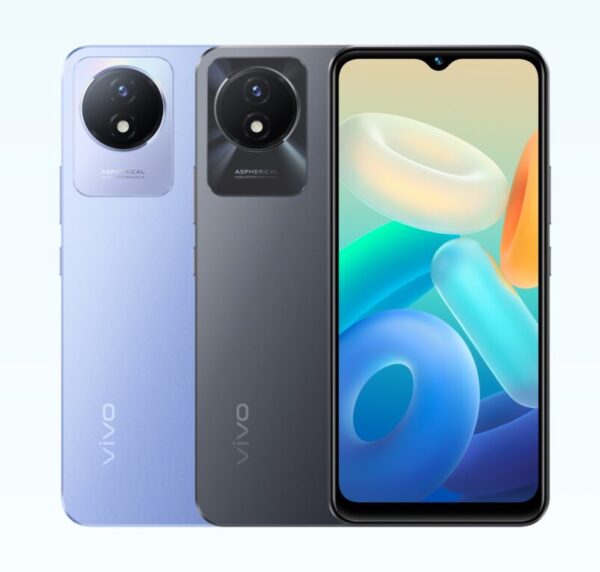 Vivo Y02 - 5G (Longet Battery & 2.5D Trendy Design)